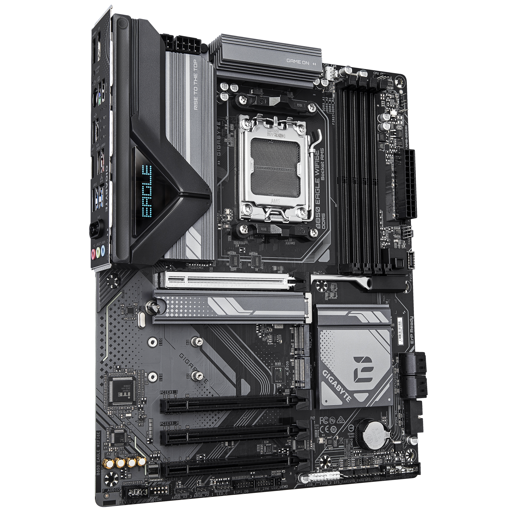 Alternative view of Gigabyte B850 EAGLE WIFI6E